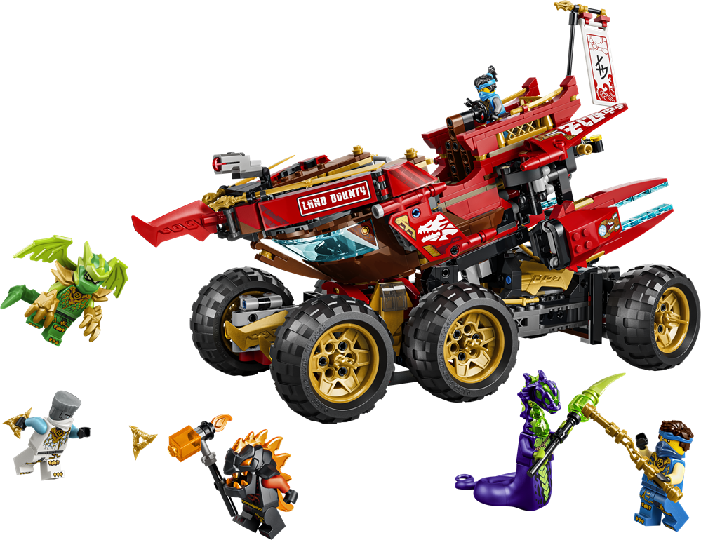 LEGO NINJAGO BOUNTY DI TERRA 71869