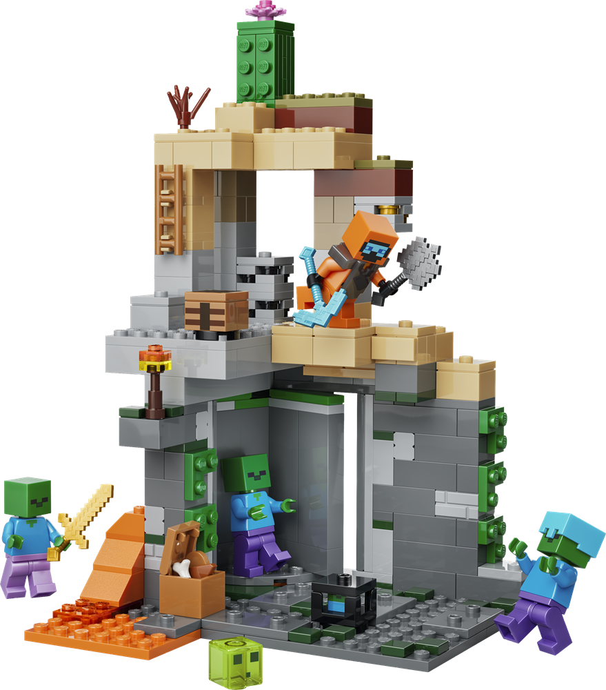 LEGO MINECRAFT ZOMBIE DUNGEON 21587