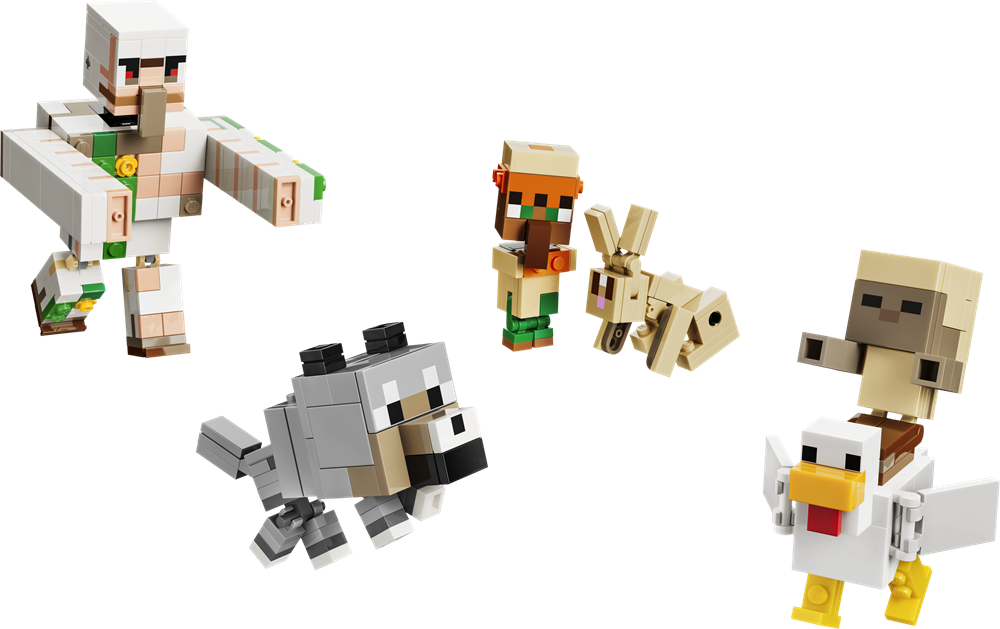 LEGO MINECRAFT ATTACCO NEL DESERTO DEL FANTINO DI POLLI 21592