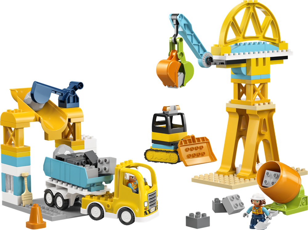 LEGO DUPLO TOWN CANTIERE E VEICOLI 3 IN 1 10476