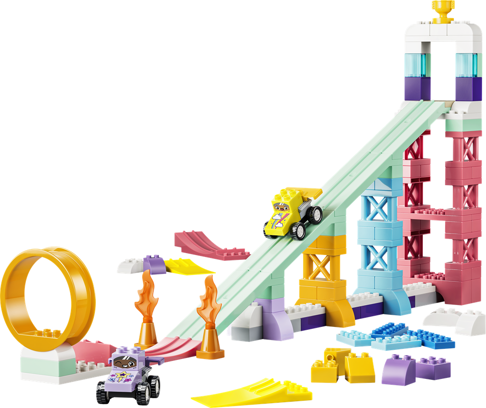 LEGO DUPLO TOWN RAMPE CREATIVE 3 IN 1 CON VEICOLI 10478