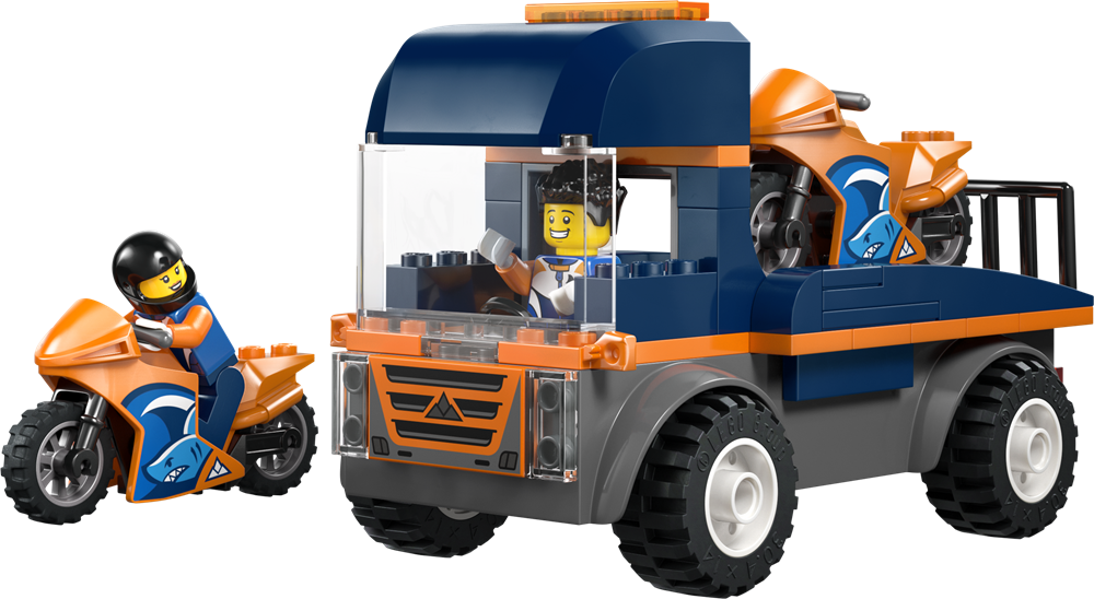 LEGO LEGO CITY TRASPORTATORE DI MOTO 60491