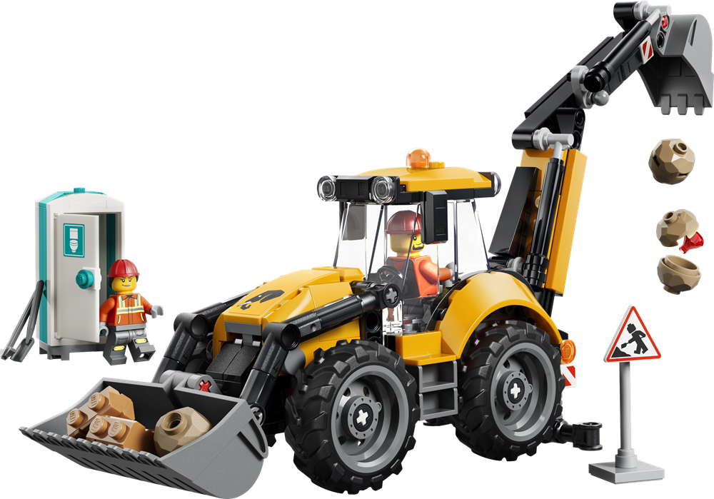 LEGO CITY SCAVATRICE DA CANTIERE GIALLA 60480