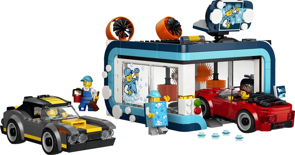 LEGO CITY AUTOLAVAGGIO DRIVE-IN 60497