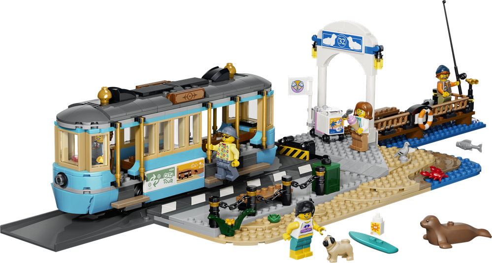 LEGO CITY TRAM CLASSICO DELLA SPIAGGIA 60506