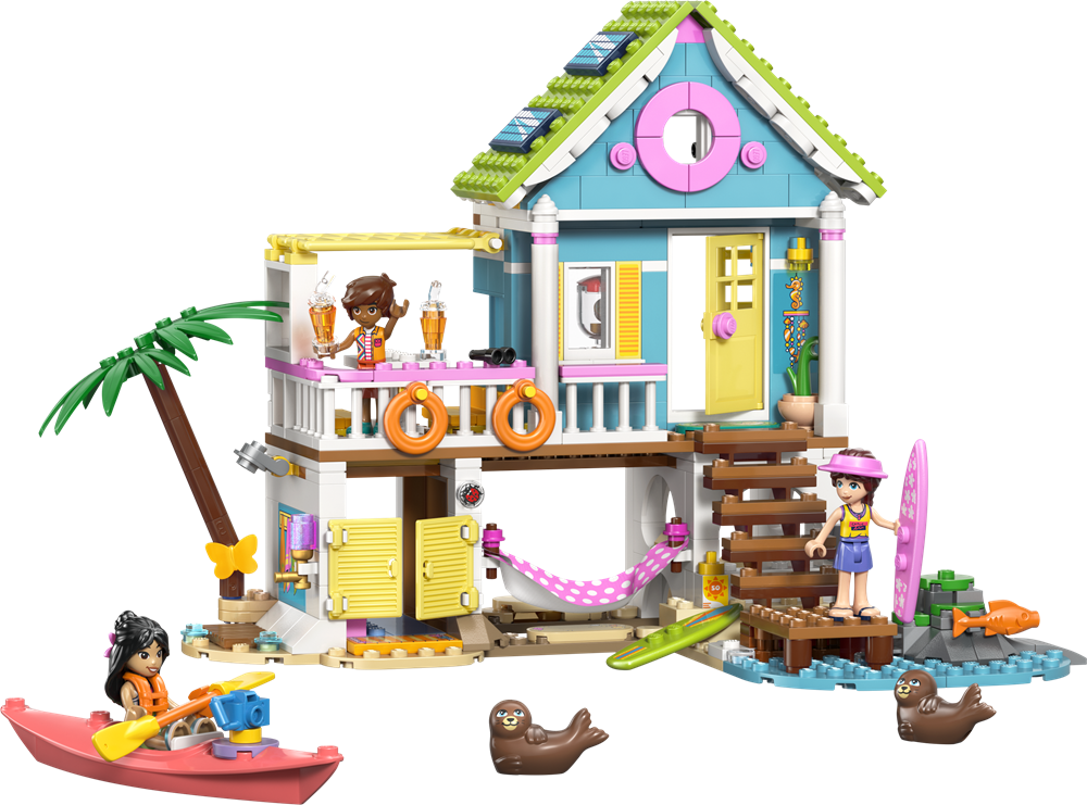 LEGO LEGO FRIENDS CASA SULLA SPIAGGIA CON FOCHE 42699