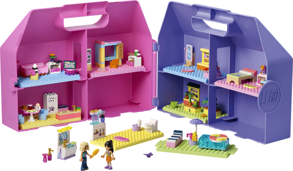 LEGO FRIENDS VALIGETTA CREATIVA CASA DELLE BAMBOLE 42697