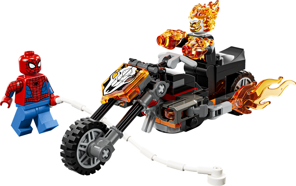 LEGO SUPER HEROES SPIDER-MAN VS. GHOST RIDER IN MOTOCICLETTA 76335