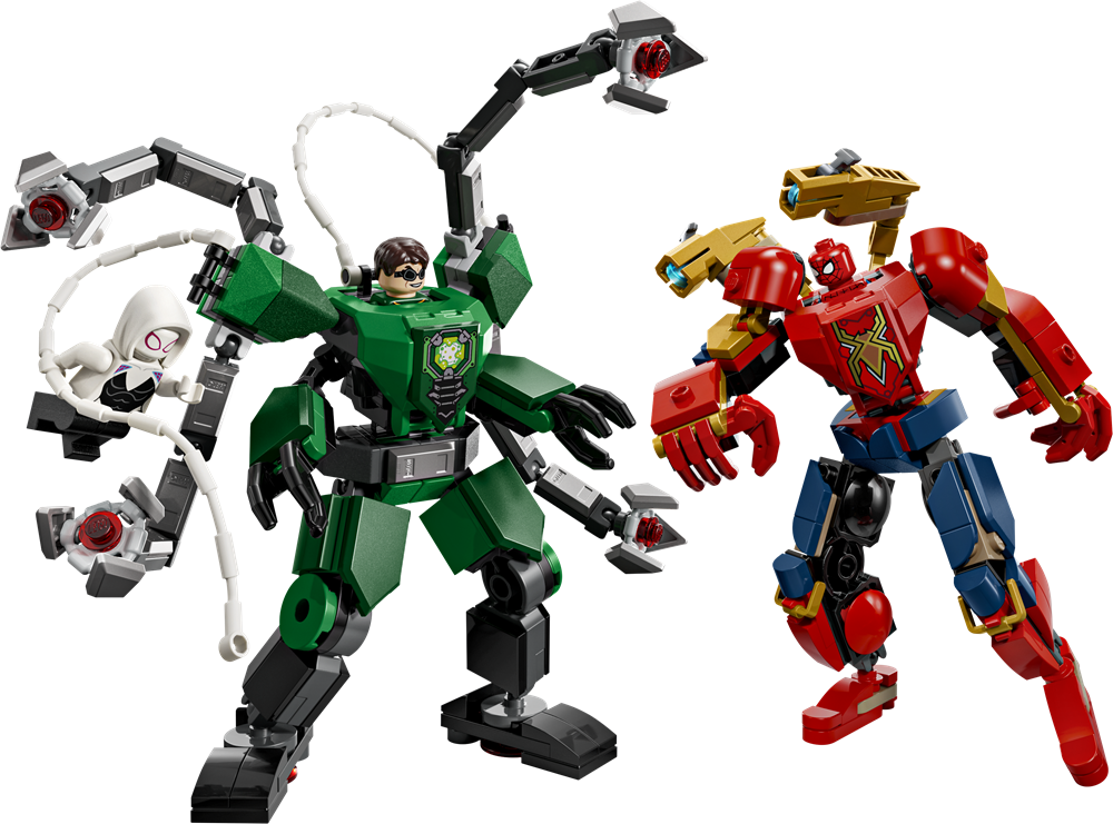 LEGO SUPER HEROES BATTAGLIA MECH: SPIDER-MAN VS. DOC OCK 76338