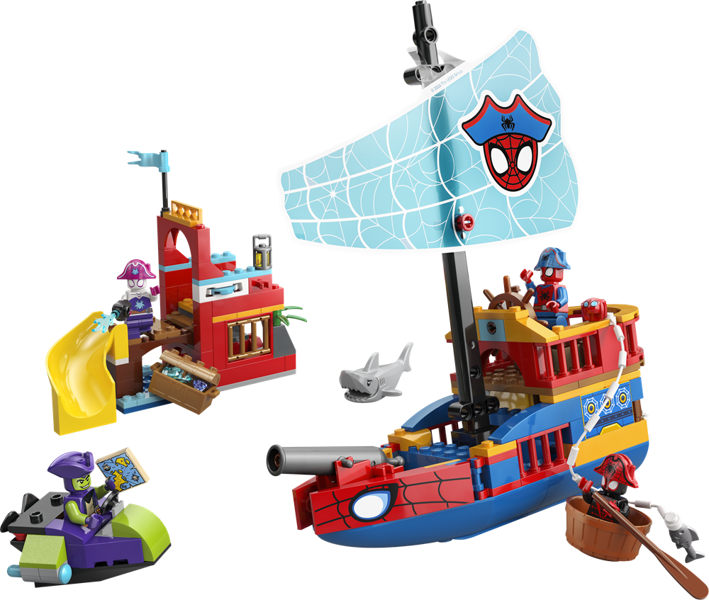 LEGO SPIDEY NAVE PIRATA DEL TEAM SPIDEY 11208