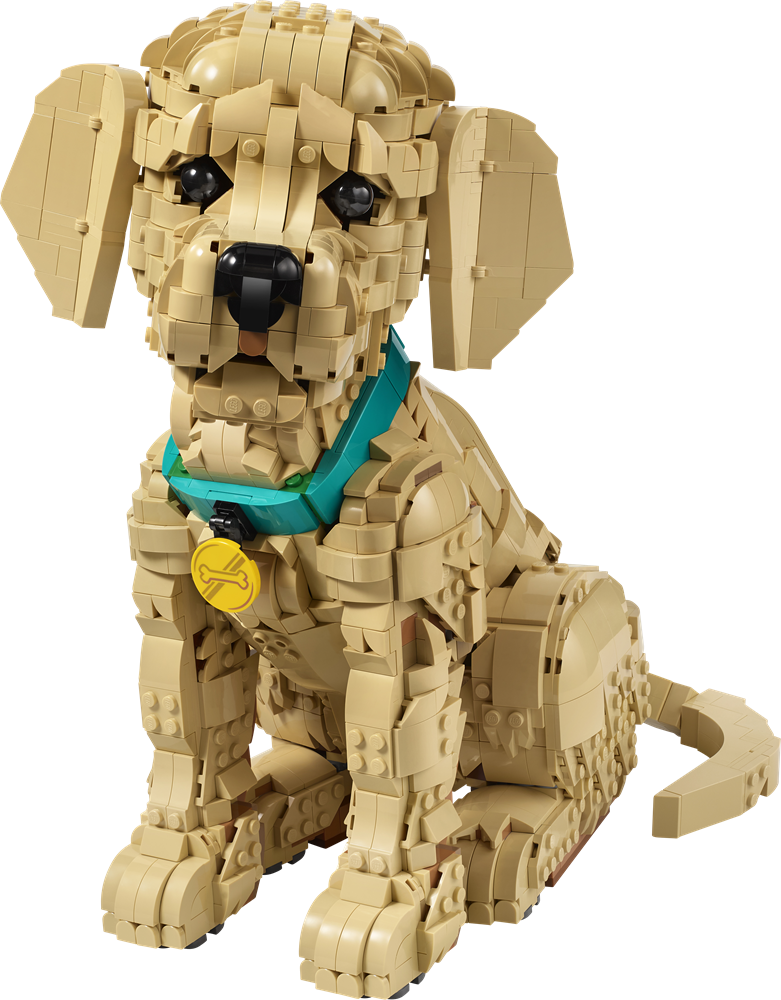 LEGO ICONS CUCCIOLO DI GOLDEN RETRIEVER 11384