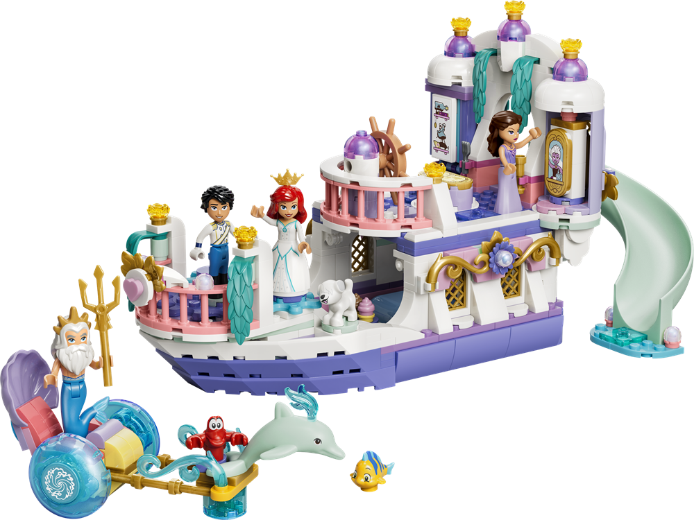 LEGO DISNEY™ LA BARCA NUZIALE DI ARIEL 43299