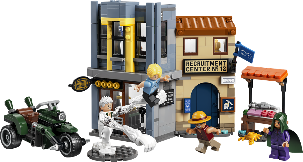 LEGO ONE PIECE RESA DEI CONTI CON CAPITANO SMOKER 75642