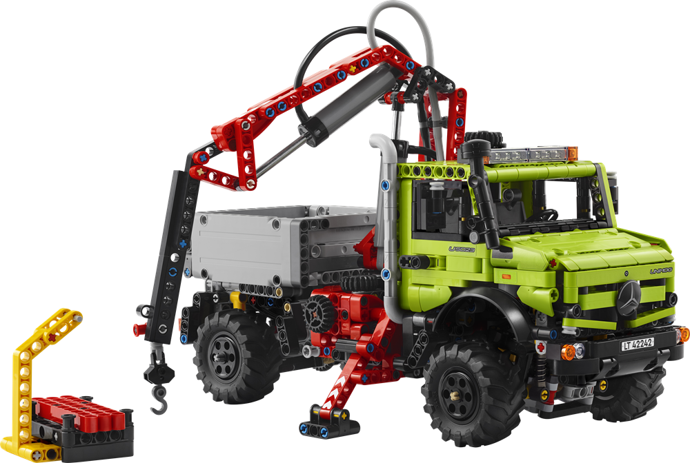 LEGO TECHNIC MERCEDES-BENZ UNIMOG U 5023 CON GRU 42242