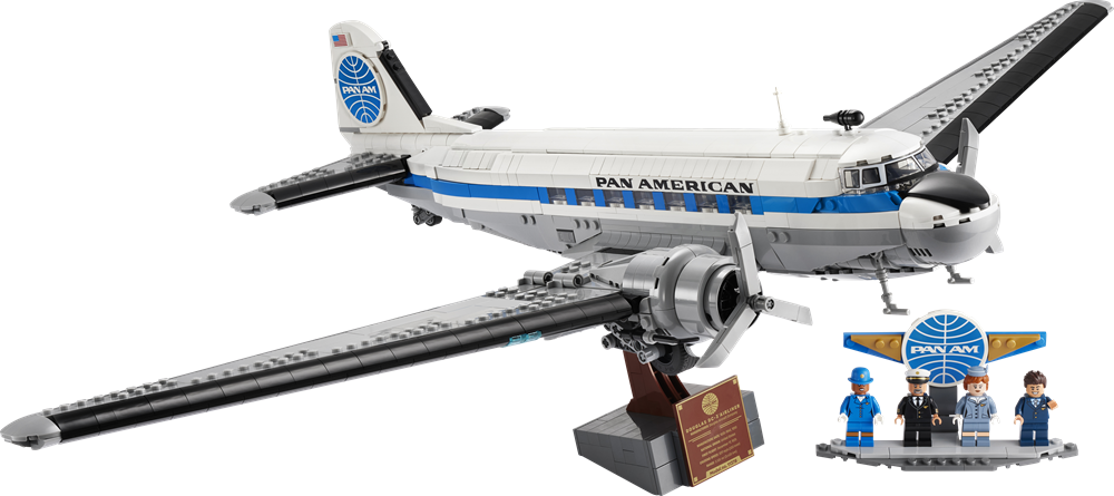 LEGO ICONS AEREO DI LINEA DOUGLAS™ DC-3™ PAN AM&reg; 11378