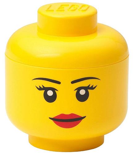 LEGO STORAGE HEAD MINI XS GIRL