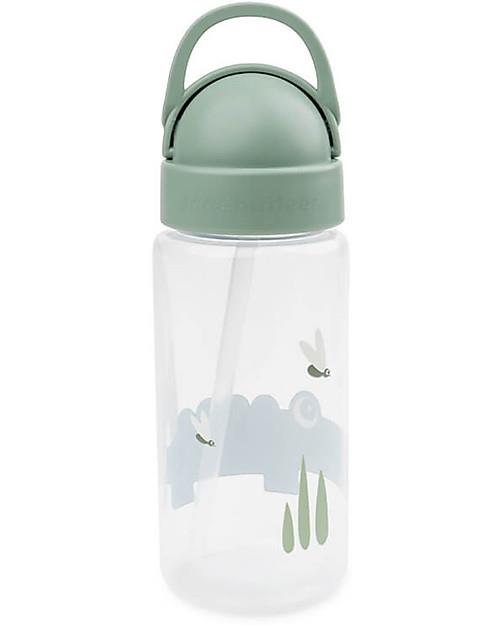 DONE BY DEER BORRACCIA ANTIGOCCIA CON CANNUCCIA - CROCO - VERDE 350 ML DONE BY DEER BORRACCIA ANTIGOCCIA CON CANNUCCIA - CROCO - VERDE 350 ML