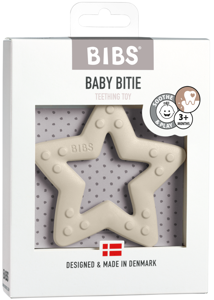 BIBS MASSAGGIAGENGIVE BABY BITIE STELLA AVORIO