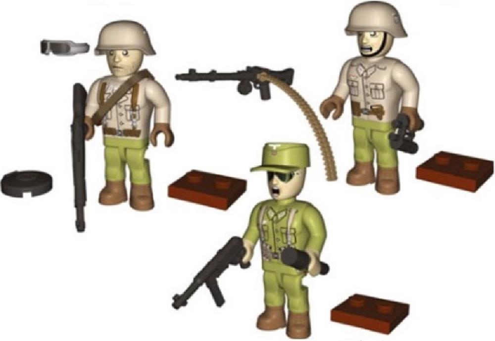 COBI HISTORICAL COLLECTION WWII AFRIKA KORPS 2050