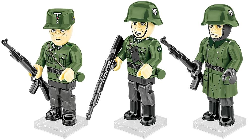 COBI HISTORICAL COLLECTION WWII GERMAN INFANTRY 2060 COBI HISTORICAL COLLECTION WWII GERMAN INFANTRY 2060