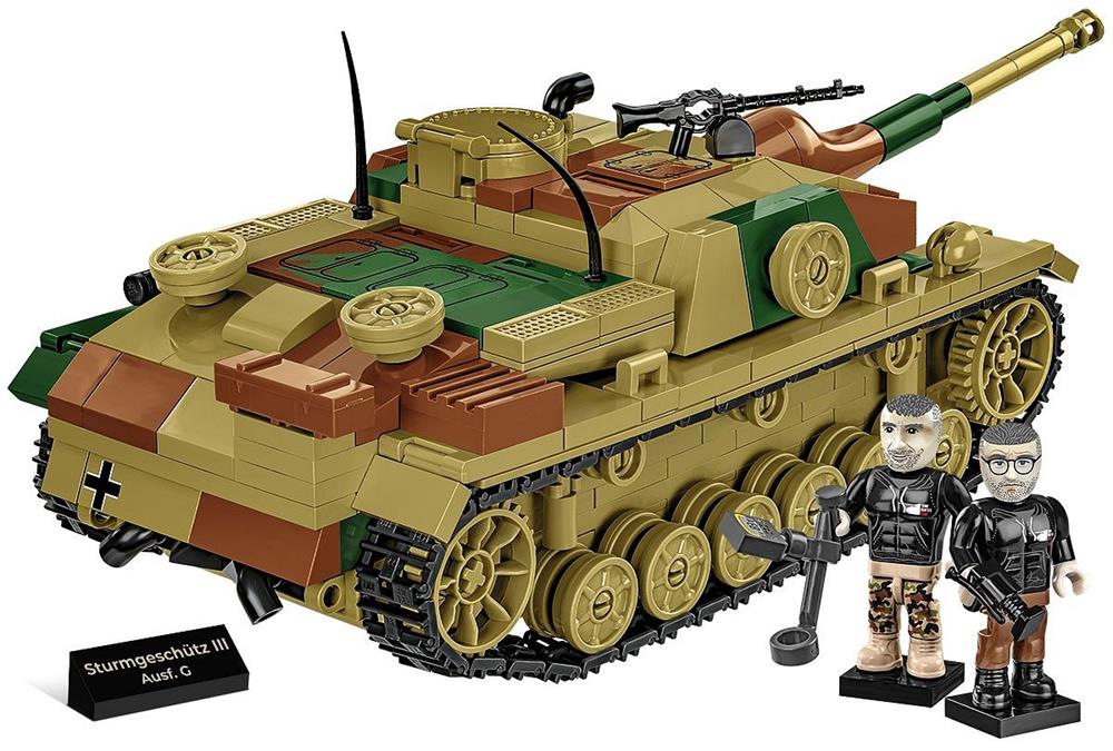 COBI HISTORICAL COLLECTIO WWII STURMGESCHÜTZ III AUSF.G - EXECUTIVE EDITION 2285