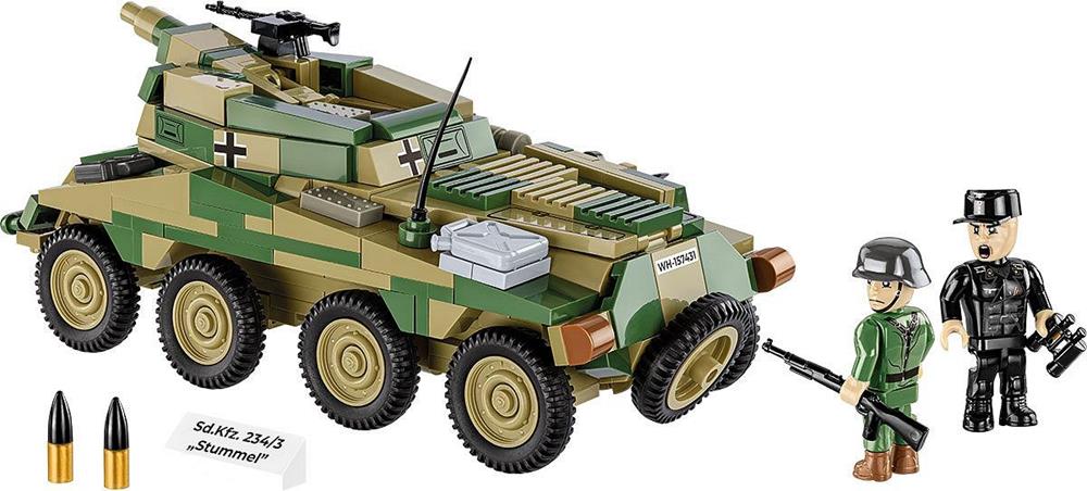 COBI HISTORICAL COLLECTION WWII SD.KFZ. 234/3 STUMMEL 2288