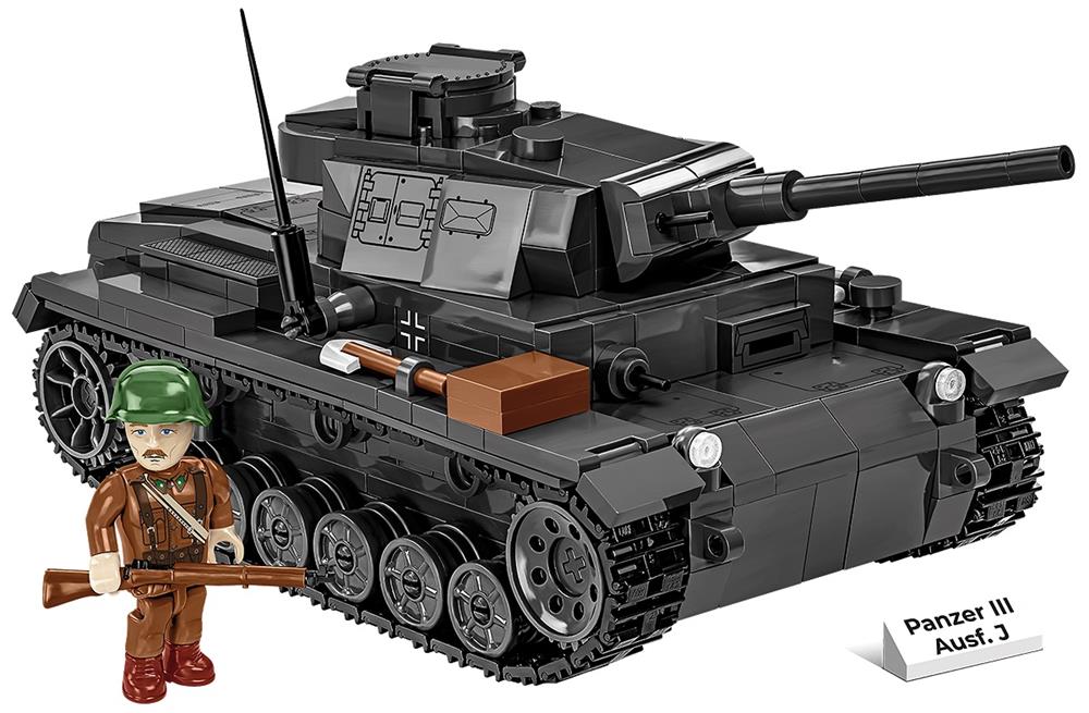 COBI HISTORICAL COLLECTION WWII PANZER III AUSF.J 2289