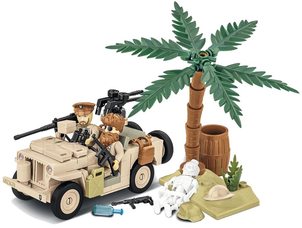 COBI HISTORICAL COLLECTION WWII WILLYS MB-SAS 2298