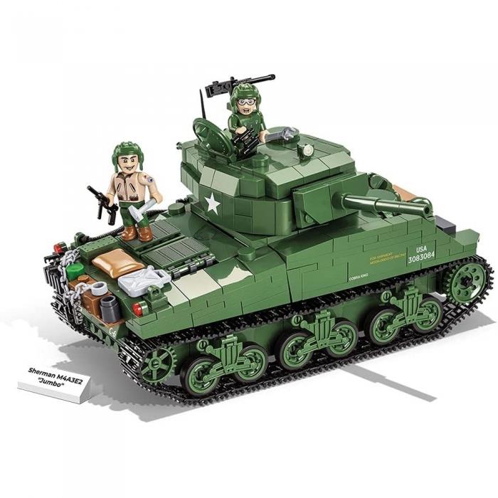 COBI HISTORICAL COLLECTION SHERMAN M4A3E2 JUMBO 2550