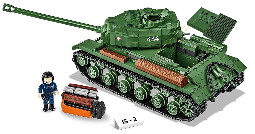 COBI HISTORICAL COLLECTION WWII CARRO ARMATO IS-2 2578