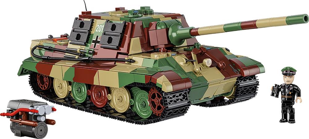 COBI HISTORICAL COLLECTION WWII SD.KFZ. 186 - JAGDTIGER 2580