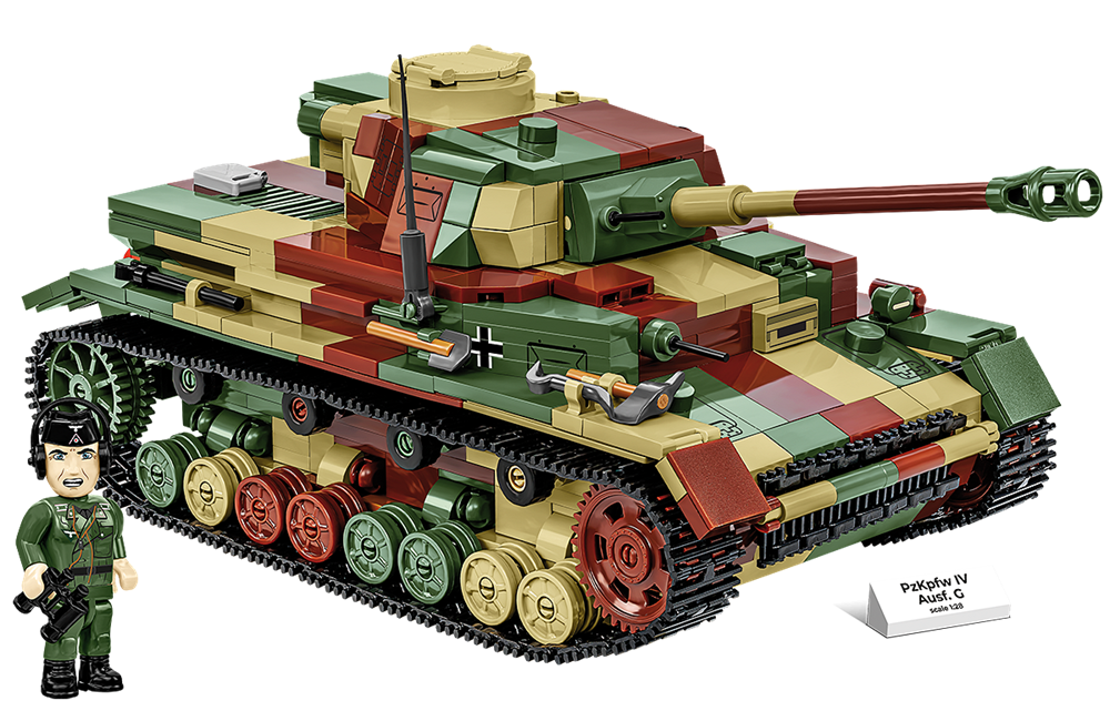 COBI HISTORICAL COLLECTION WWII PZKPFW IV AUSF. G 2592