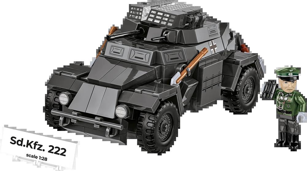 COBI HISTORICAL COLLECTION WWII SD.KFZ. 222 2657