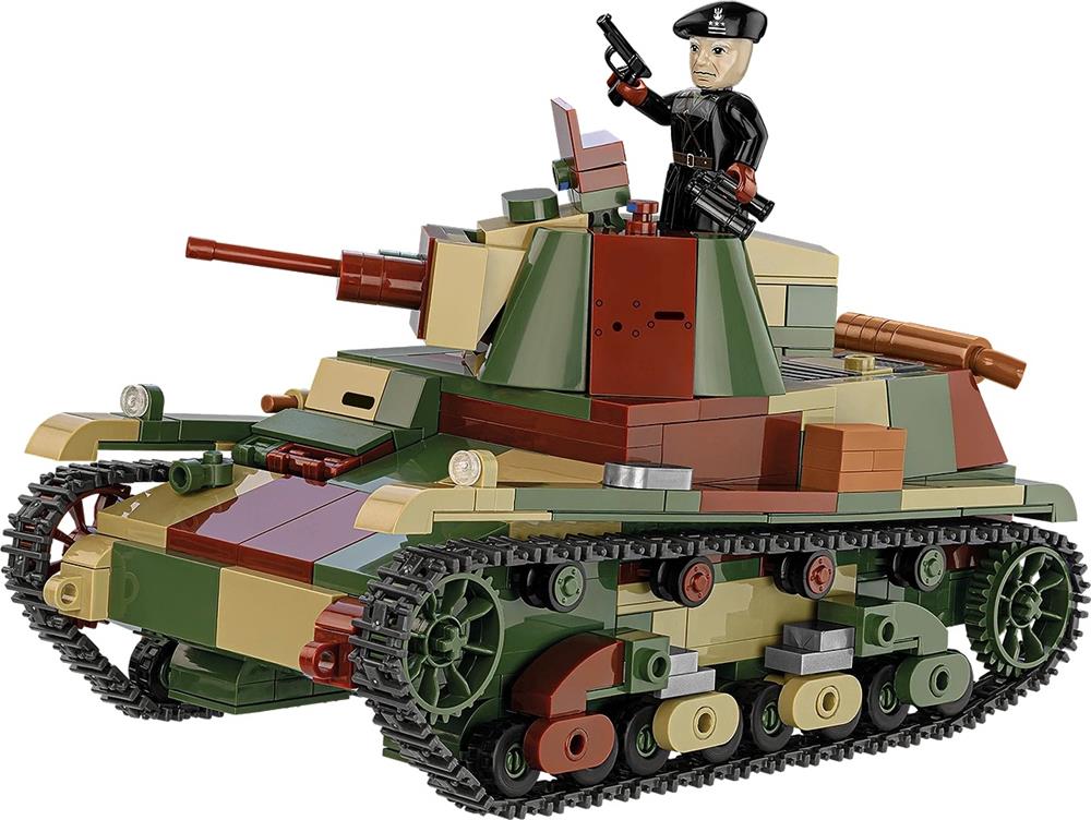 COBI HISTORICAL COLLECTION WWII LIGHT TANK 7TP 2661