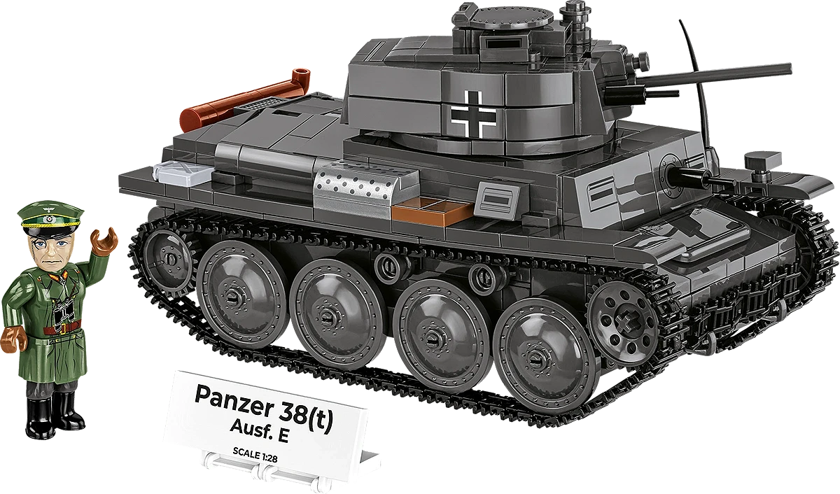 COBI HISTORICAL COLLECTION WWII PANZER 38(T) / (CKD) LT VZ.38 2666