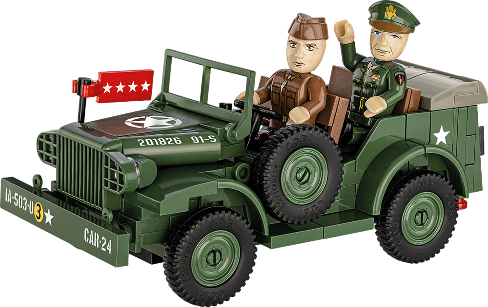 COBI HISTORICAL COLLECTION WWII DODGE WC-56 COMMAND CAR 3111