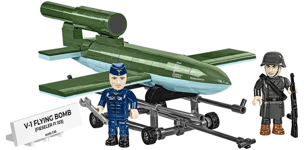 COBI HISTORICAL COLLECTION WWII V-1 FLYING BOMB (FI 103) 3135 COBI HISTORICAL COLLECTION WWII V-1 FLYING BOMB (FI 103) 3135