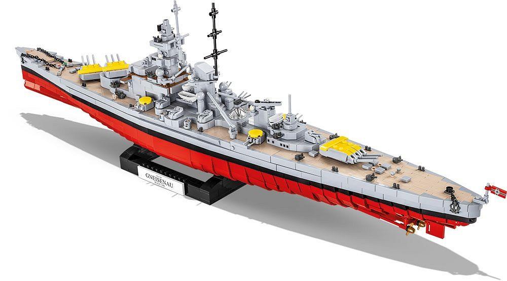 COBI HISTORICAL COLLECTION BATTLESHIP GNEISENAU 4835