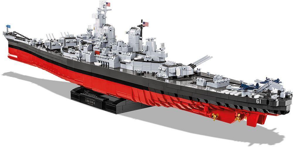 COBI HISTORICAL COLLECTION IOWA-CLASS BATTLESHIP (4IN1) - EXECUTIVE EDITION 4836