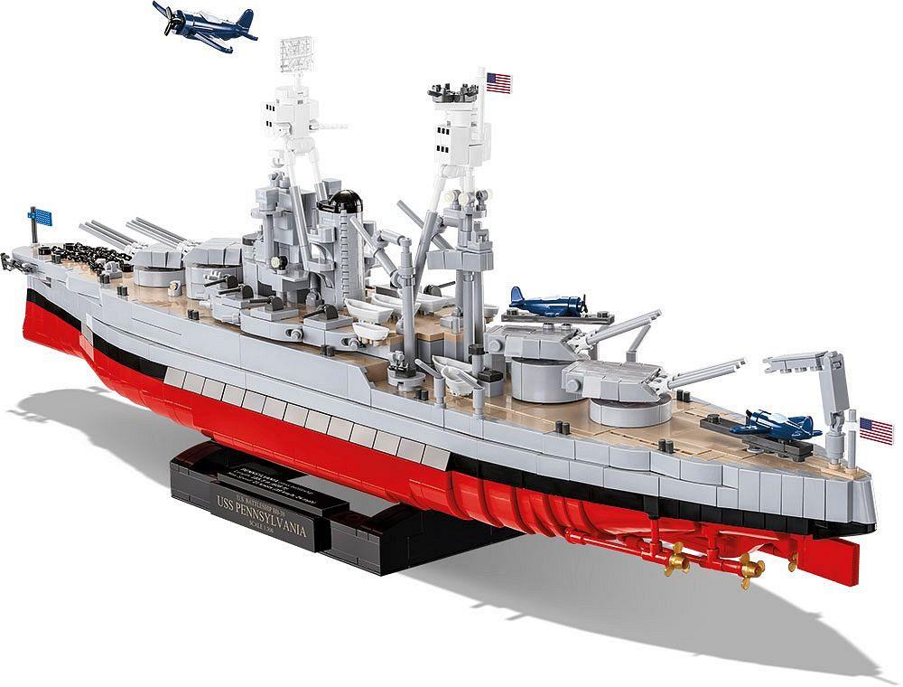 COBI HISTORICAL COLLECTION PENNSYLVANIA - CLASS BATTLESHIP (2IN1) - EXECUTIVE EDITION 4842