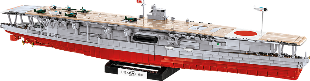 COBI HISTORICAL COLLECTION WWII IJN AKAGI AIRCRAFT CARRIER 4851