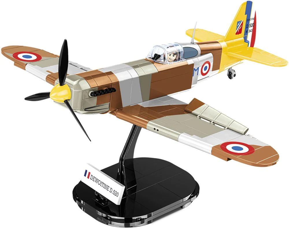 COBI HISTORICAL COLLECTION WWII DEWOITINE D.520 5734