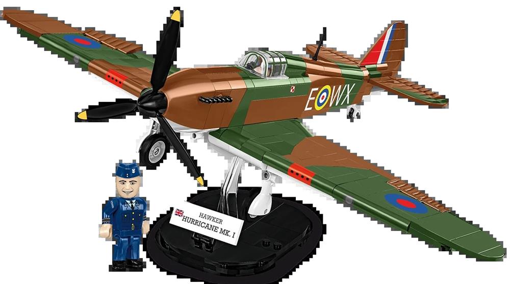 COBI HISTORICAL COLLECTION WWII HAWKER HURRICANE NO 302 SQN RAF 5762