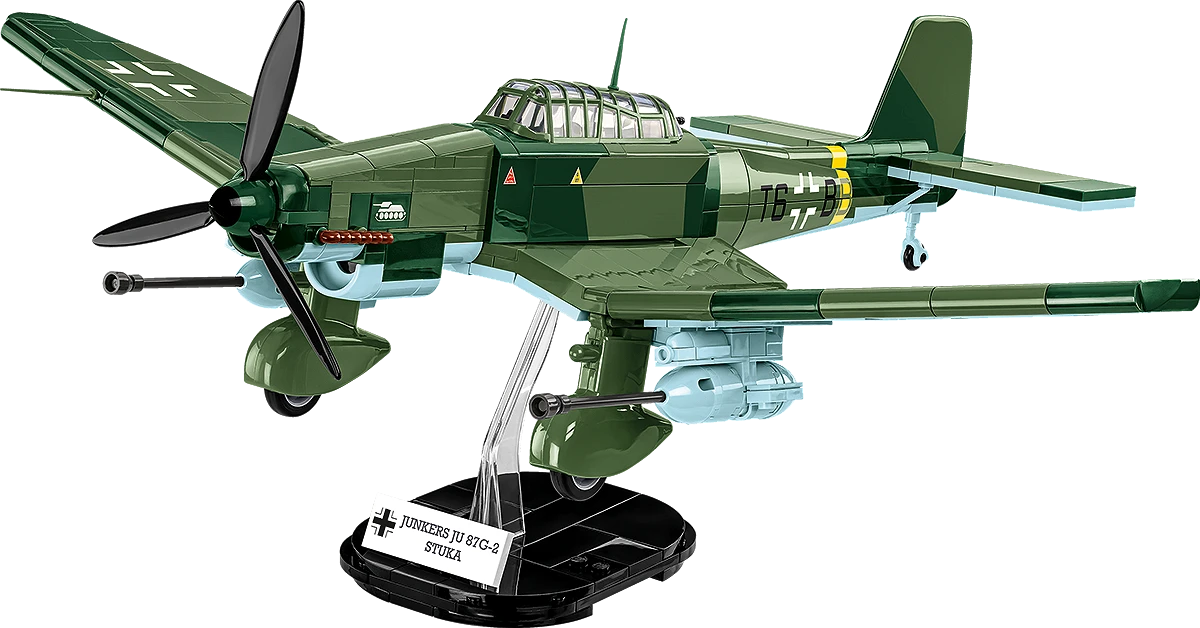 COBI HISTORICAL COLLECTION WWII JUNKERS JU 87G-2 STUKA 5767 COBI HISTORICAL COLLECTION WWII JUNKERS JU 87G-2 STUKA 5767