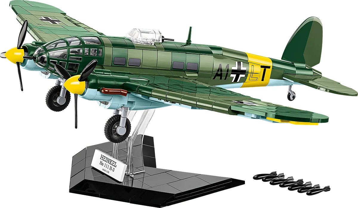 COBI HISTORICAL COLLECTION WWII HEINKEL HE 111 H-3 5772 COBI HISTORICAL COLLECTION WWII HEINKEL HE 111 H-3 5772