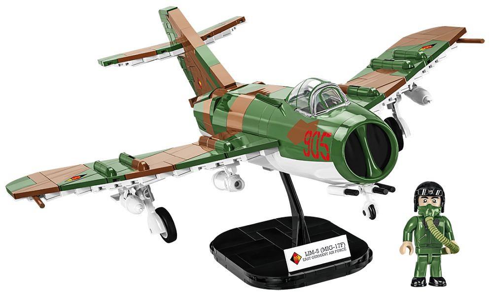 COBI HISTORICAL COLLECTION LIM-5 (MIG-17F) EAST GERMANY AIR FORCE 5825