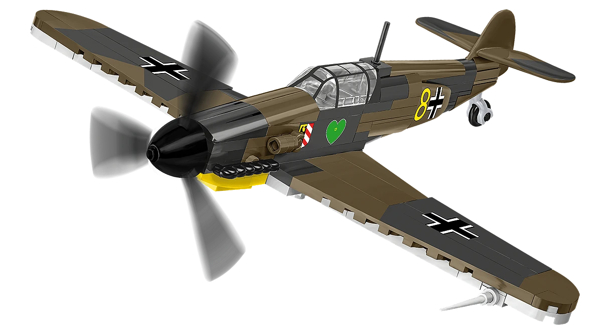 COBI HISTORICAL COLLECTION WWII MESSERSCHMITT BF-109F 5873 COBI HISTORICAL COLLECTION WWII MESSERSCHMITT BF-109F 5873