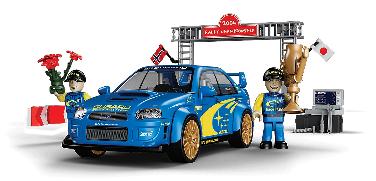 COBI CARS SUBARU IMPREZA WRC 2004 24652 COBI CARS SUBARU IMPREZA WRC 2004 24652