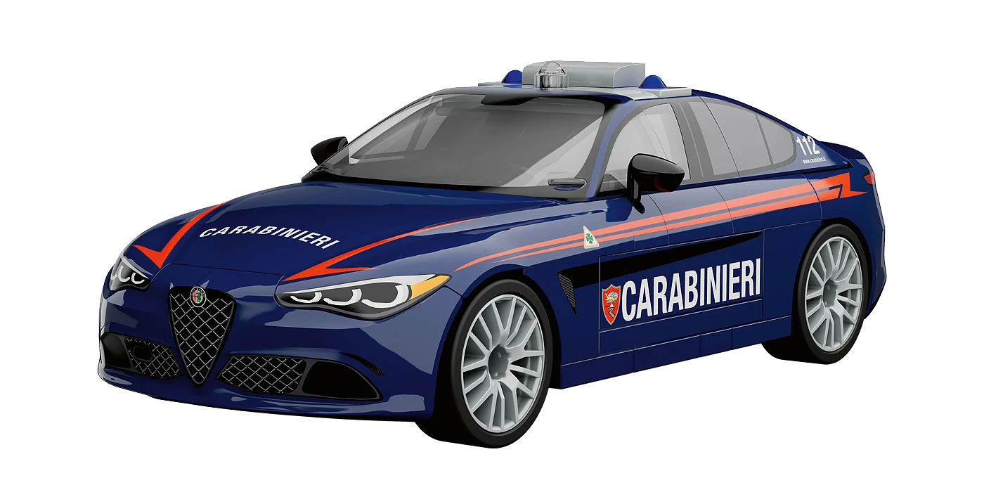 COBI CARS GIULIA QUADRIFOGLIO CARABINIERI 24654