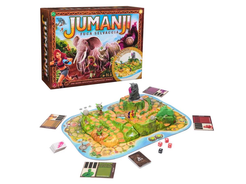 EDITRICE GIOCHI JUMANJI FUGA SELVAGGINA 6070931